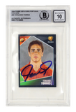 Fernando Torres Signed 2004 Panini UEFA Euro Portugal Sticker - BGS 10 Autograph