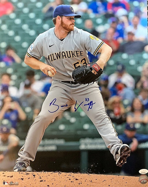 Brewers Pitcher BRANDON WOODRUFF Signed 16x20 Photo #5 AUTO - JSA