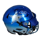 Emmitt Smith Autographed Cowboys Chrome Authentic SpeedFlex Helmet Beckett