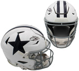 Emmitt Smith Signed Dallas Cowboys Speed Flex Authentic TB 1960-1963 NFL Helmet