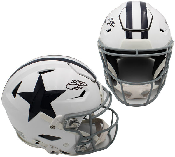 Emmitt Smith Signed Dallas Cowboys Speed Flex Authentic TB 1960-1963 NFL Helmet
