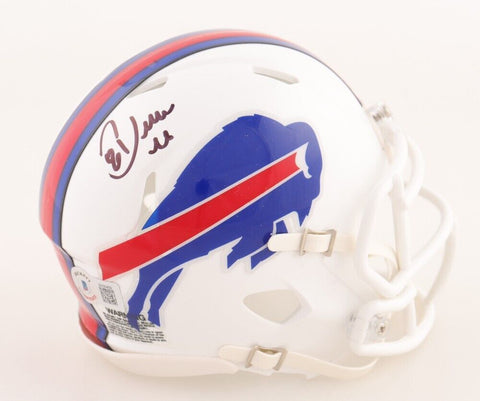 Peerless Price Signed Buffalo Bills Speed Mini Helmet (Beckett) Ex-Tennessee W.R