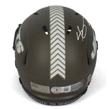 Ahmad "Sauce" Gardner Autographed New York Jets STS Speed Mini Helmet Beckett