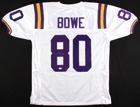 Dwayne Bowe Signed LSU Tigers Jersey (JSA COA) NFL Receiving Touchdowns Ldr 2010