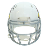 Jeremiyah Love Autographed Arizona Cardinals Speed Mini Helmet Fanatics