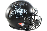 Brock Purdy Autographed Iowa State Cyclones Black Helmet Proline Beckett 58549