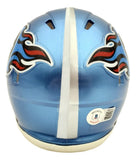 Ryan Tannehill Signed Tennessee Titans Flash Mini Speed Helmet BAS