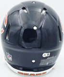 Devin Hester Autographed Bears Blue Full Size Authentic Speed Helmet Beckett BS4