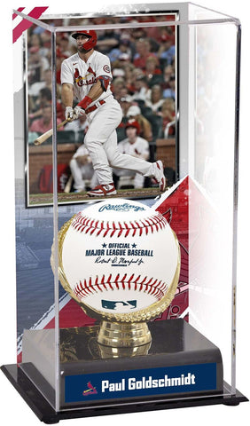 Paul Goldschmidt St. Louis Cardinals Gold Glove Display Case with Image