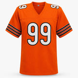 Dan Hampton Chicago Signed Orange Football Jersey HOF 2002 BAS