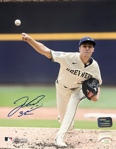 JACOB MISIOROWSKI - Milwaukee Brewers - Signed 8x10 Photo #4 AUTO - Prova