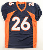 Clinton Portis Signed Denver Broncos Pro Cut Jersey (Beckett) 2xPro Bowl R.B.