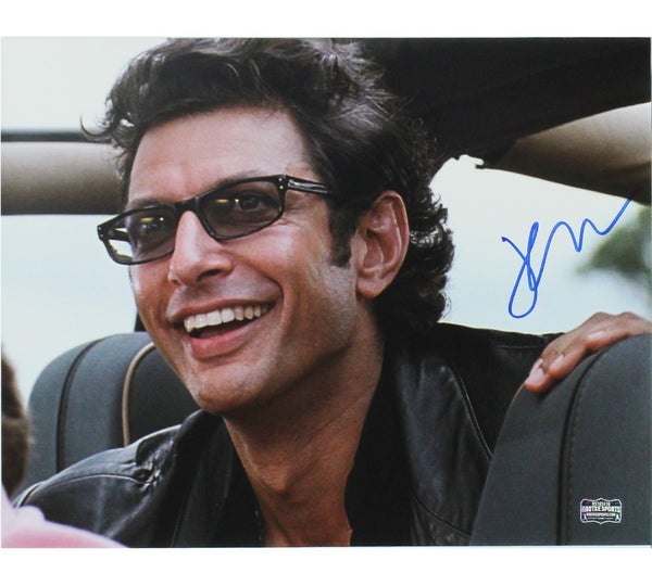 Jeff Goldblum Signed Unframed 11x14 Jarassic Park Photo