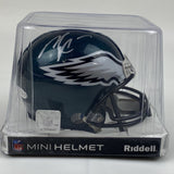 Autographed/Signed MICHAEL MIKE VICK Eagles Mini Helmet Beckett COA