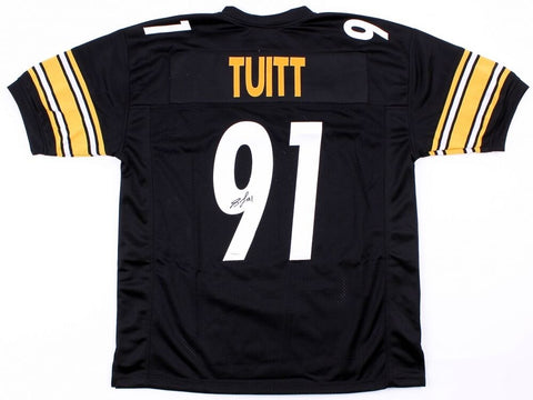 Stephon Tuitt Signed Steelers Jersey (TSE COA) Pittsburgh's Star Defensive End