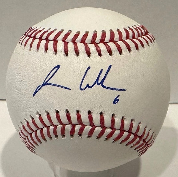 Royals Outfielder ISAAC COLLINS Signed Official MLB Baseball AUTO - JSA