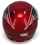Tom Brady Autographed New England Patriots Speed Mini Flash Helmet Fanatics