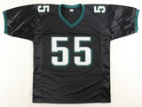 Brandon Graham Signed Philadelphia Eagles Career Stat Jersey /Beckett 2xSB Champ