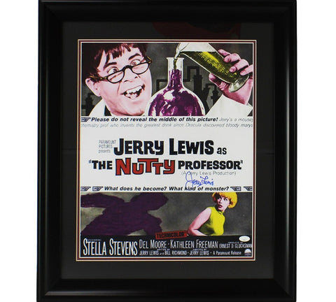 Jerry Lewis Signed Framed 16x20 The Nutty Professor Movie Poster