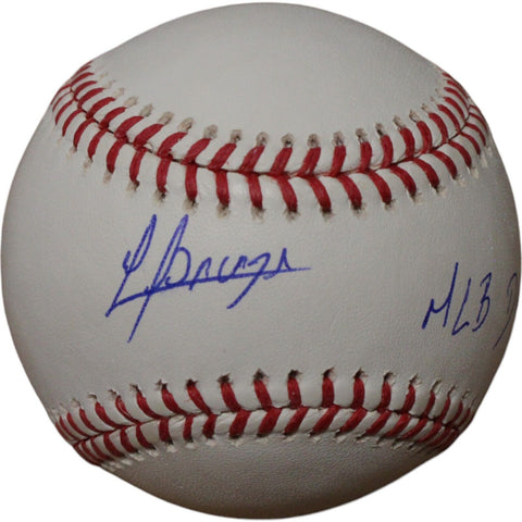 Yoan Moncada Autographed/Signed Chicago White Sox OML Baseball Debut MLB 47004