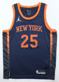 Mikal Bridges Signed New York Knicks Jordan Authentic Jersey /JSA/2026 NBA Champ