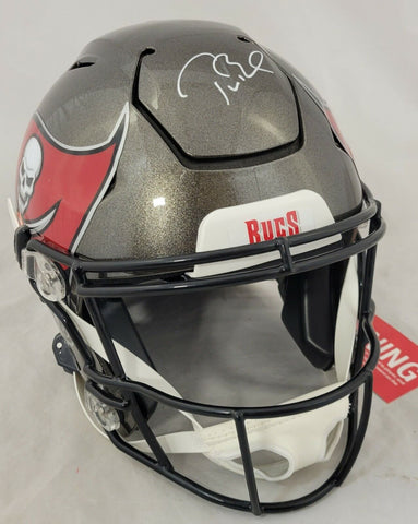 TOM BRADY SIGNED TAMPA BAY BUCCANEERS SPEEDFLEX AUTHENTIC HELMET FANATICS COA