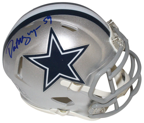 Dat Nguyen Autographed/Signed Dallas Cowboys Spd Mini Helmet Beckett 40698
