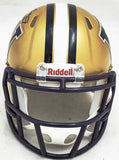 DILLON JOHNSON AUTOGRAPHED WASHINGTON GOLD SPEED MINI HELMET MCS HOLO 222073