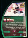 1999 Pacific Aurora Leather Bound Jerry Rice HOF #17 San Francisco 49ers