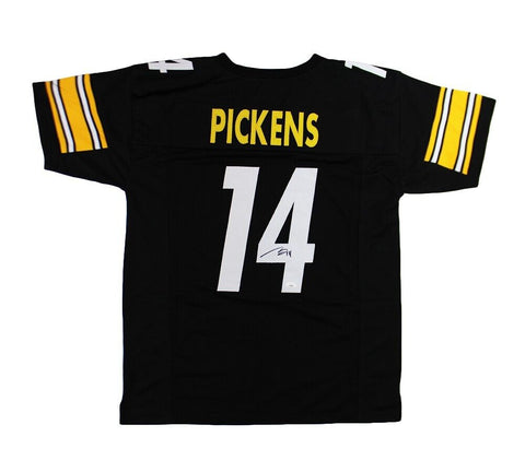 George Pickens Signed Pittsburgh Custom Black Jersey