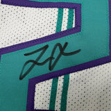 Framed Autographed/Signed Tre Mann 35x39 Charlotte White Jersey Beckett COA