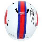Josh Allen Autographed Buffalo Bills 1965-73 TB Speed Full Size Helmet Beckett