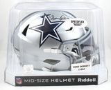 Tony Dorsett Autographed Dallas Cowboys Mid-Size SpeedFlex Helmet Beckett W Holo