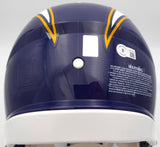 LaDainian Tomlinson Autographed Authentic Full Size Helmet Chargers HOF Beckett