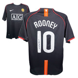 Wayne Rooney Signed Manchester United Soccer Jersey #10 with Beckett COA