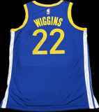Andrew Wiggins Signed Jersey PSA Golden State Warriors Autographed