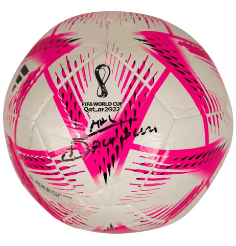 Alexis Mac Allister Signed 2022 World Cup Soccer Ball with Beckett COA