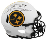 Steelers Hines Ward "SB MVP" Signed Lunar F/S Speed Proline Helmet W/ Case BAS W