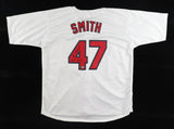 Lee Smith Signed St. Louis Cardinals Jersey (Beckett) 7xAll-Star Reliever