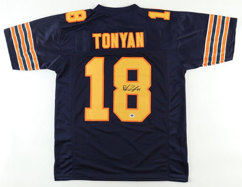 Robert Tonyan Signed Chicago Bears Color Rush Jersey (Gameday) Ex-Packers T.E.