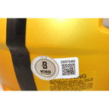 TJ Watt Autographed Pittsburgh Steelers Mini Helmet Blaze Beckett Witness 50966