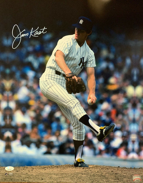 New York Yankees Hall of Famer JIM KAAT Signed 16x20 Photo #1 AUTO - JSA