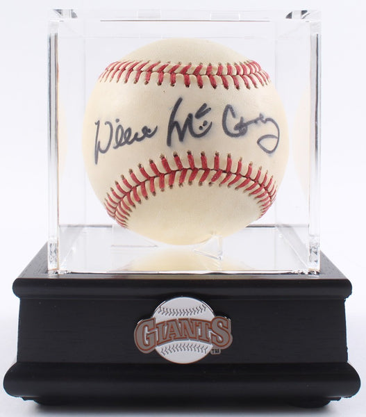 Willie McCovey Signed San Francisco Giants N.L. Baseball (PSA) 521 MLB Home Runs