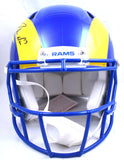 Puka Nacua Autographed Los Angeles Rams F/S Speed Authentic Helmet - Fanatics