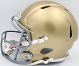 RUDY RUETTIGER AUTOGRAPHED NOTRE DAME FULL SIZE HELMET SPEECH BECKETT 243661