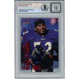 Ray Lewis Autographed 1999 Fleer Tradition #137 Trading Card Beckett 52967