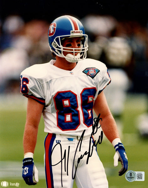 Jeff Campbell Autographed/Signed Denver Broncos 8x10 Photo Beckett 57751