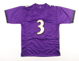 Odell Beckham Jr Signed Baltimore Ravens Jersey (Beckett) 3xPro Bowl Receiver