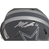Micah Parsons Autographed Dallas Cowboys Slate Mini Helmet FAN 44937