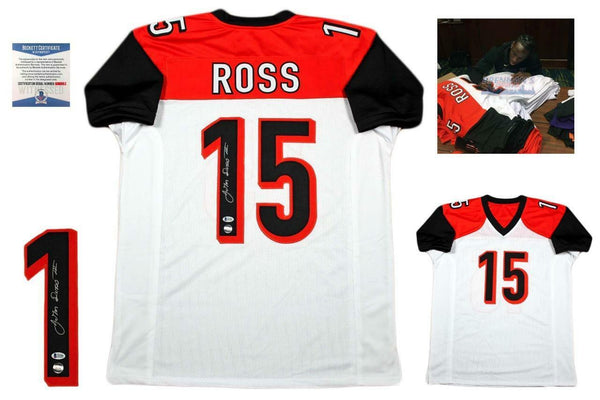 John Ross Autographed SIGNED Jersey - Beckett Authentic w/ Photo - White